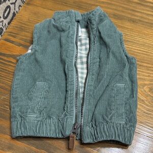 Carter's Green Corduroy Puffer Vest